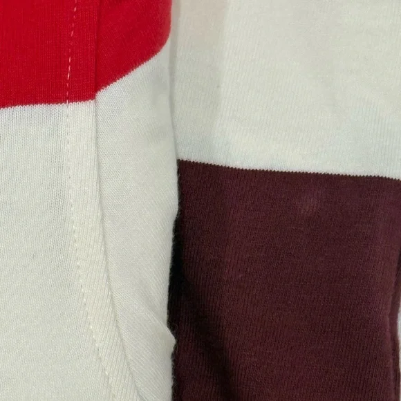 Levi's Men's Bold Striped Polo - Red, Yellow, White, Brown‎ - Picture 7 of 7